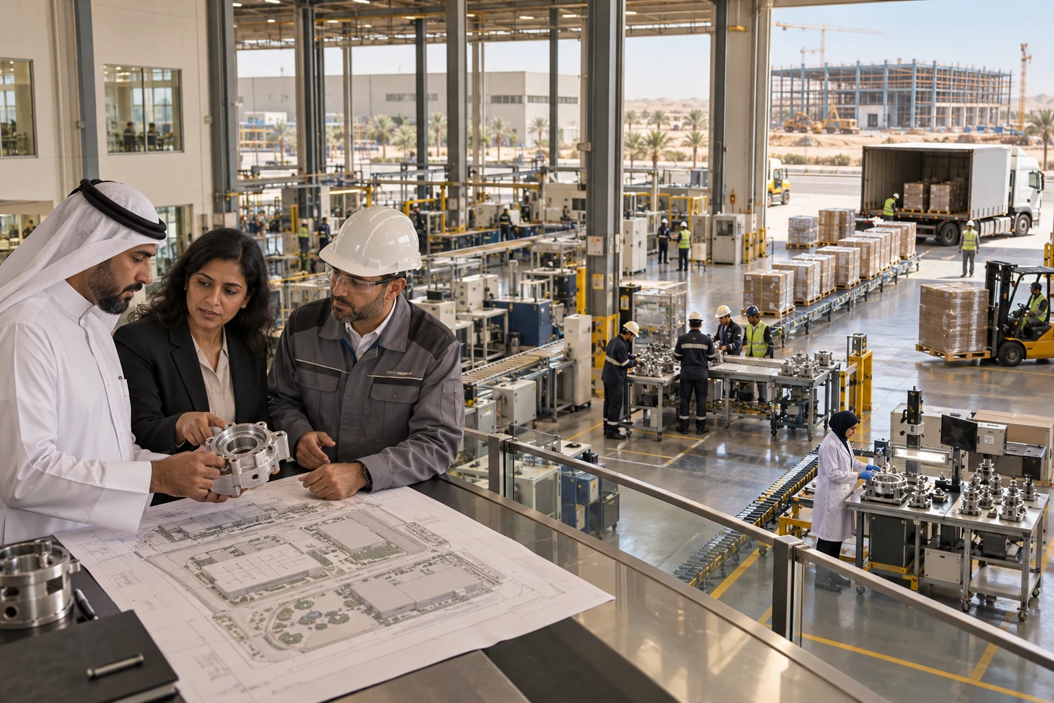 Leaders connect plans, construction and operating infrastructure in one review.