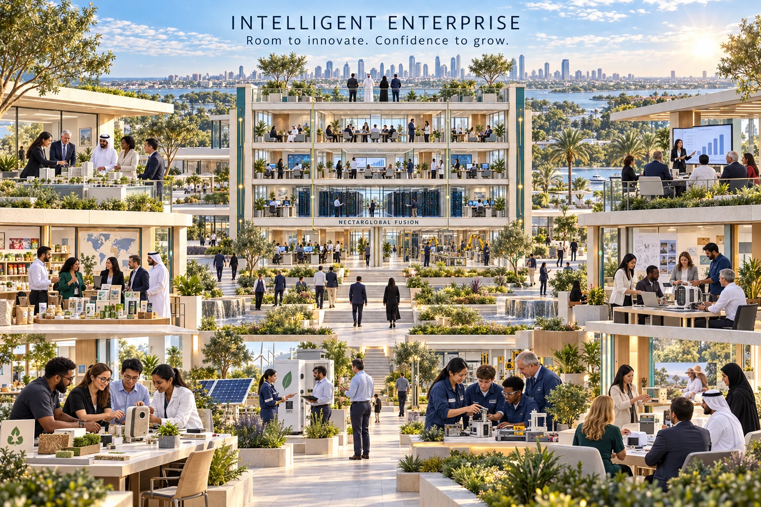 A connected enterprise gives multicultural teams room for insight, innovation, acquisitions, new markets, diversification and IPO readiness.