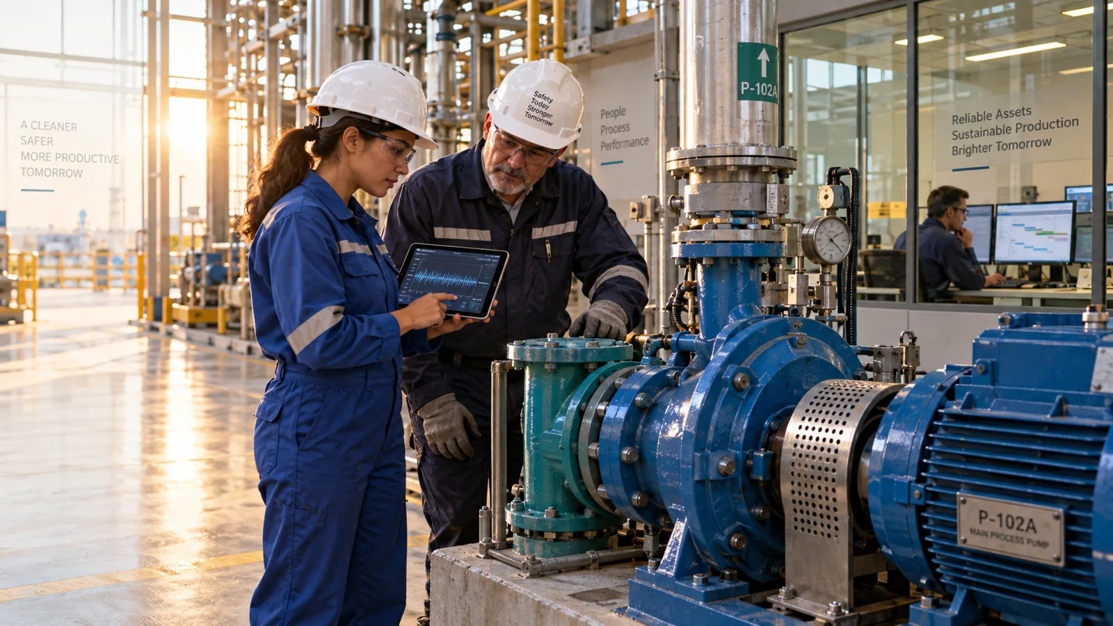 asset inspection and condition monitoring in an industrial operating environment.