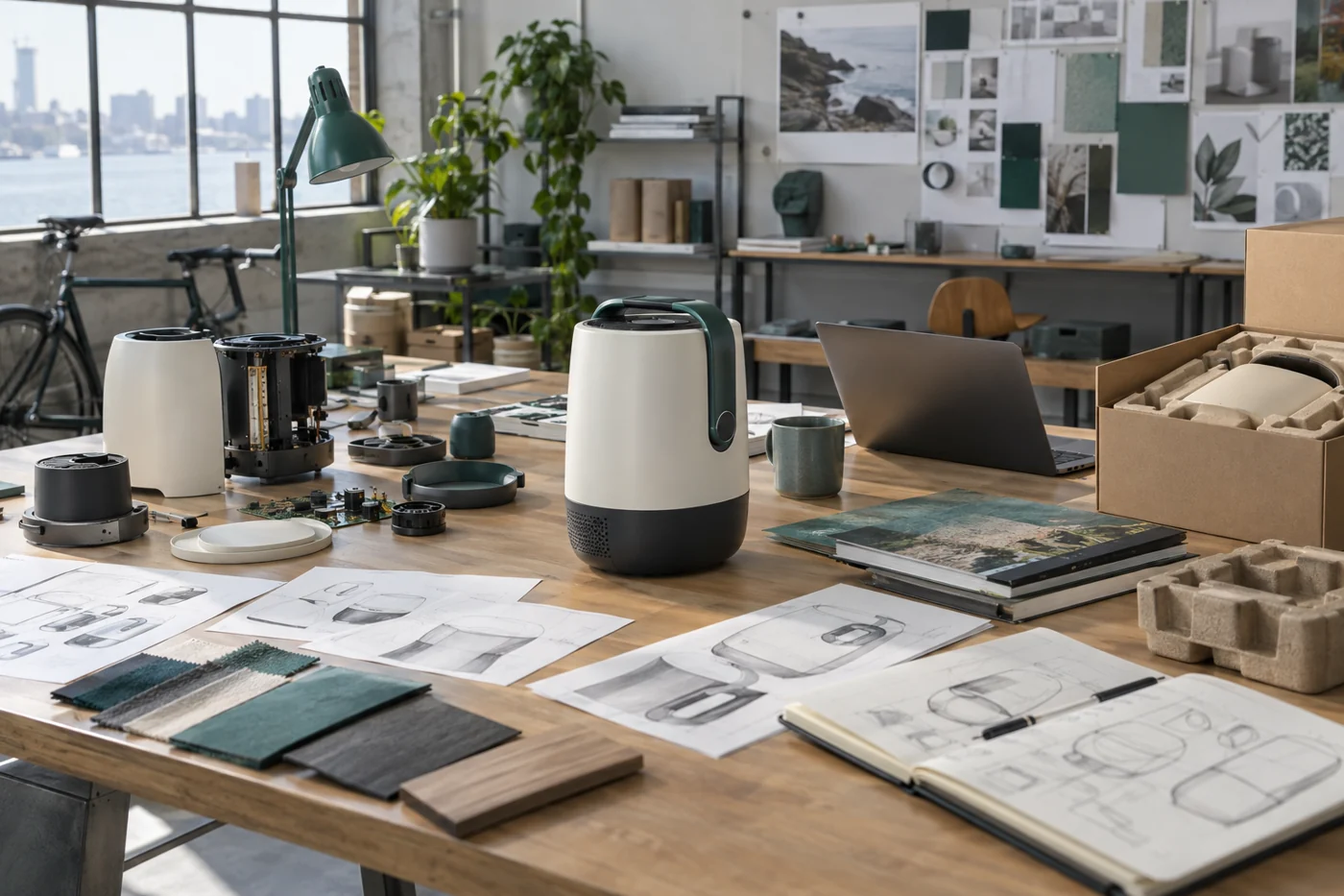 Product and service prototypes being prepared for their next market.