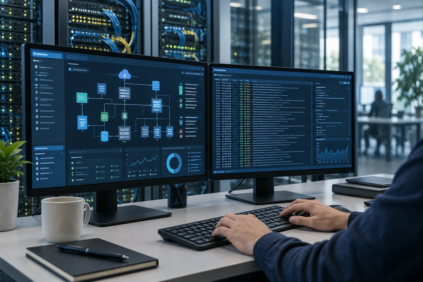 Illustrative enterprise integration and technology operating context.