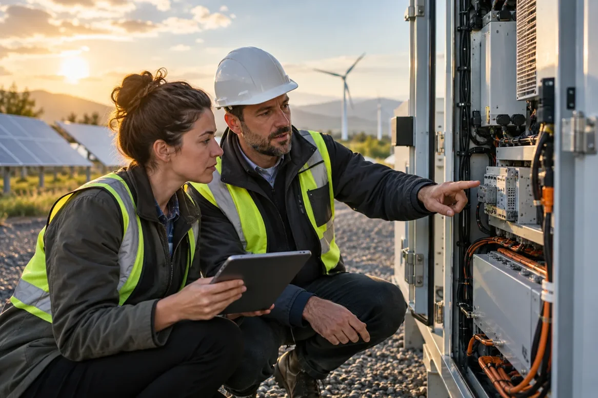 An illustrative field assessment of energy infrastructure.